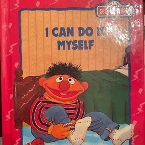 Sesame Street " I Can Do It Myself"  Size 10x8 Inches